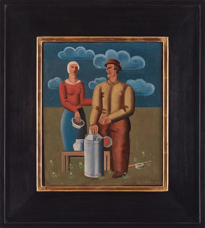 Erik Olson, "Franskt bondfolk".