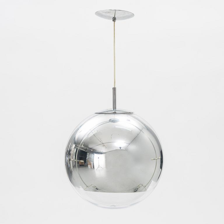 Tom Dixon, a 'Mirror Ball' ceiling lamp, 21st century.