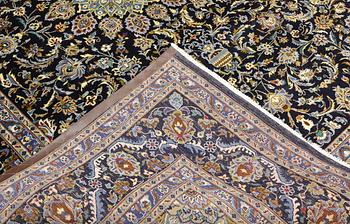 A Kashmar carpet, approx. 335 x 248 cm.