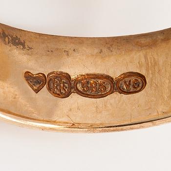 Kalevala Koru, ring, "Uskelan sormus", 14K gold, 1998.