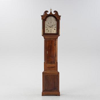 A longcase clock, George Lumley, Bury, England, second half of the 18th Century.