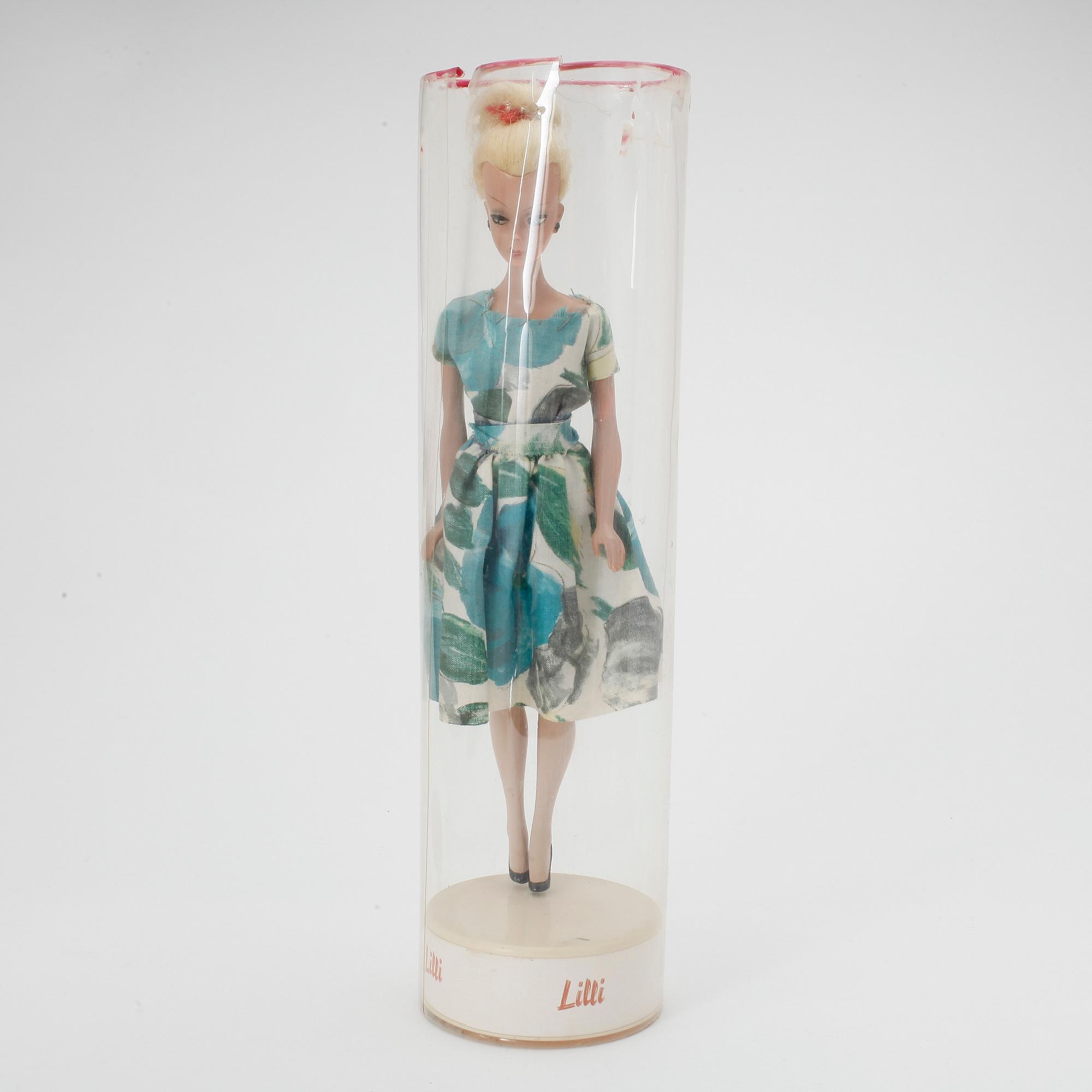 BILD-LILLI. Plastdocka, Tyskland (1955-1964).