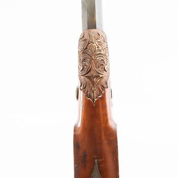 Lock pistol, Belgium 19th century.