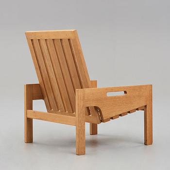 HANS J WEGNER, fällstol/bord, "GE520", Getama, Danmark, 1960-tal.