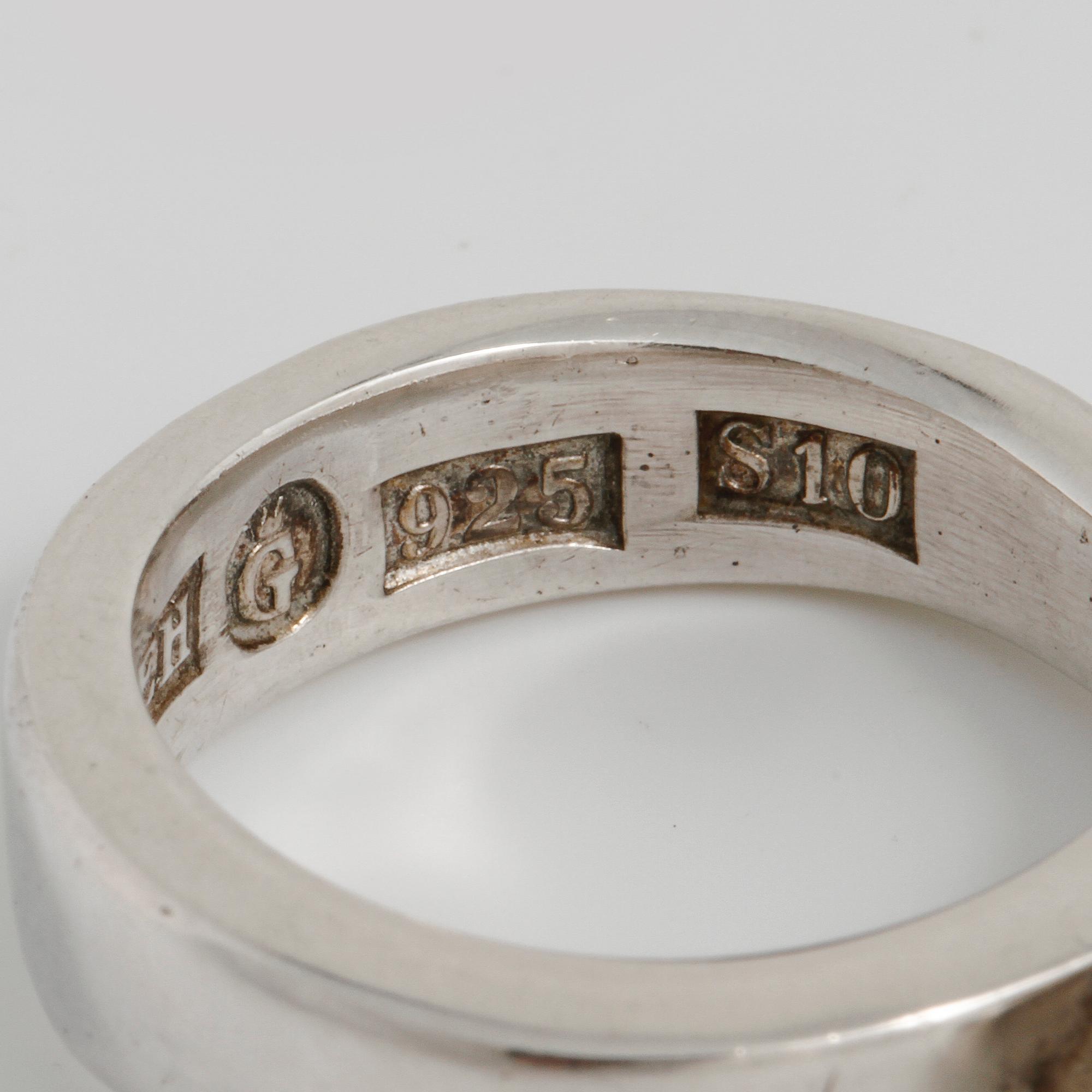 SVEN-ERIK HÖGBERG, Göteborg, 1992, a ring.