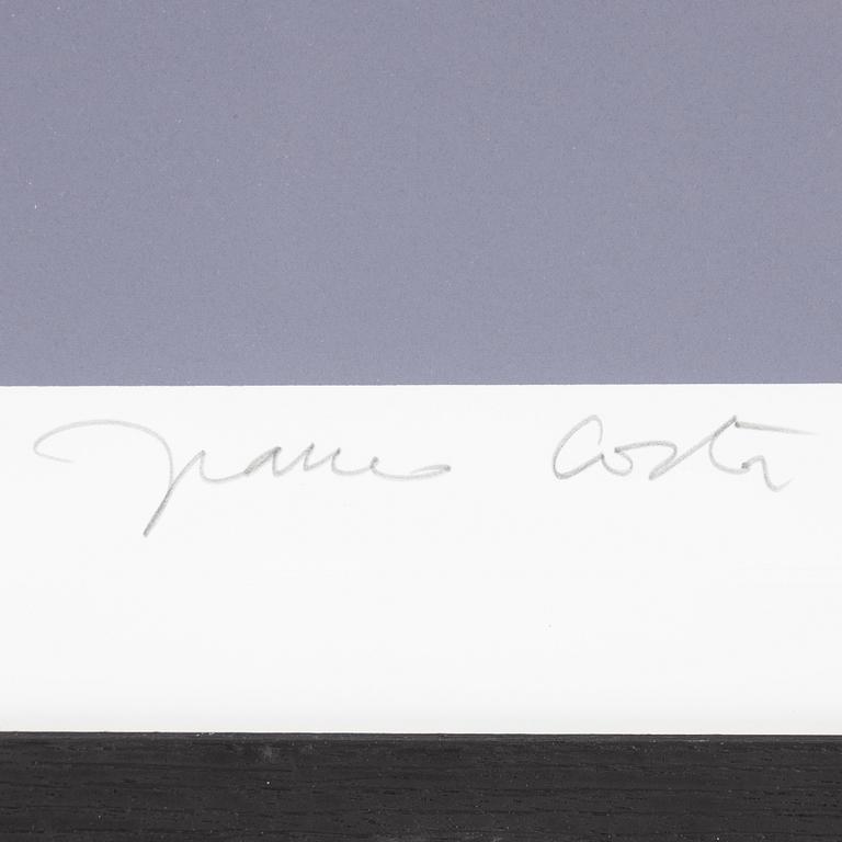 Franco Costa, silkscreen in colours, signed HC.