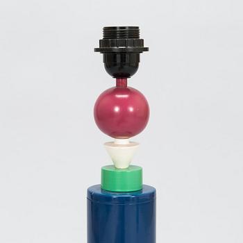Olivier Villatte, a 1990's table lamp 'Memphis' France.