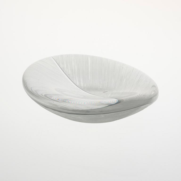 FAT, glas, "Blad 3337", signerad Tapio Wirkkala, Iittala.