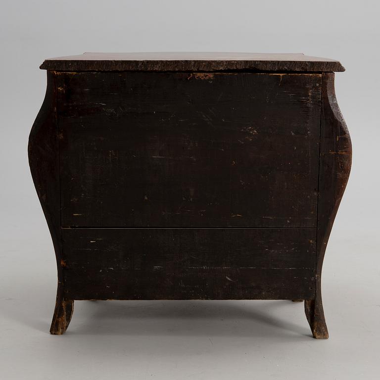 CHEST OF DRAWERS, rokoko, Stockholm, Gustaf Foltjern 1771-1804.