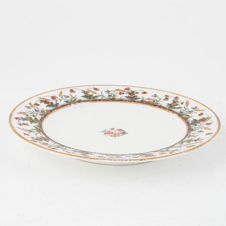 Tallrikar, 8 st, Duc d'Angoulême, Paris, Frankrike, 1790-1829.