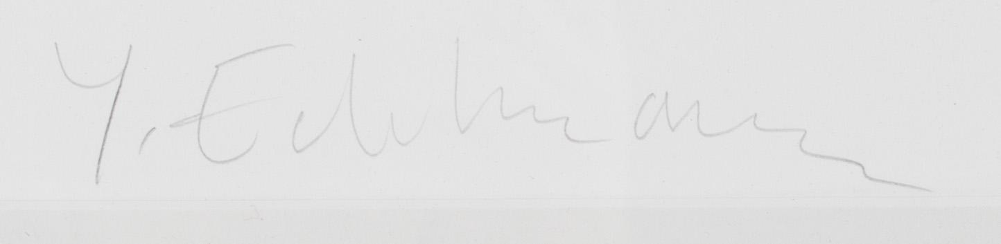 YRJÖ EDELMANN, litografi, signerad, daterad 1985 och numrerad 116/150.