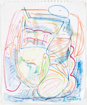 ERLAND CULLBERG, Chalk drawings, 10, signed.