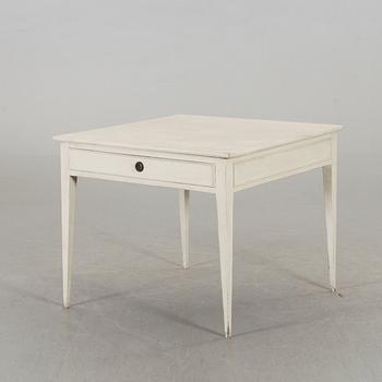 A GUSTAVIAN STYLE TABLE  ca 1900.