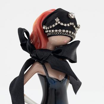 Lanvin, a porcelain figurine, 'Miss Lanvin 2', Franz, Limited Edition No. 033/800, 2007.