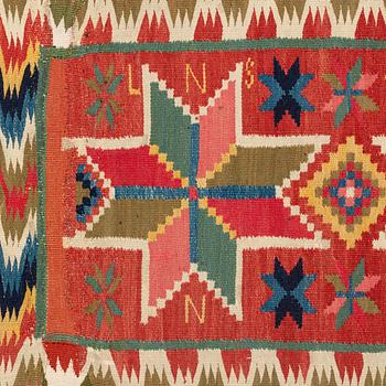 Åkdyna, rölakan, ca 108,5 × 50 cm, Oxie härad, signerad LNS SPD NLS, från omkring 1800-1825.