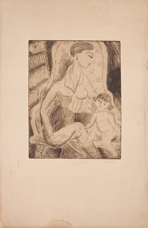 Sigrid Hjertén, Sigrid och Iván.