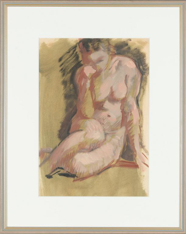 Santeri Salokivi, Nude model.