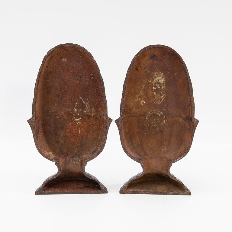 Bookends, a pair, first half of the 20th century.