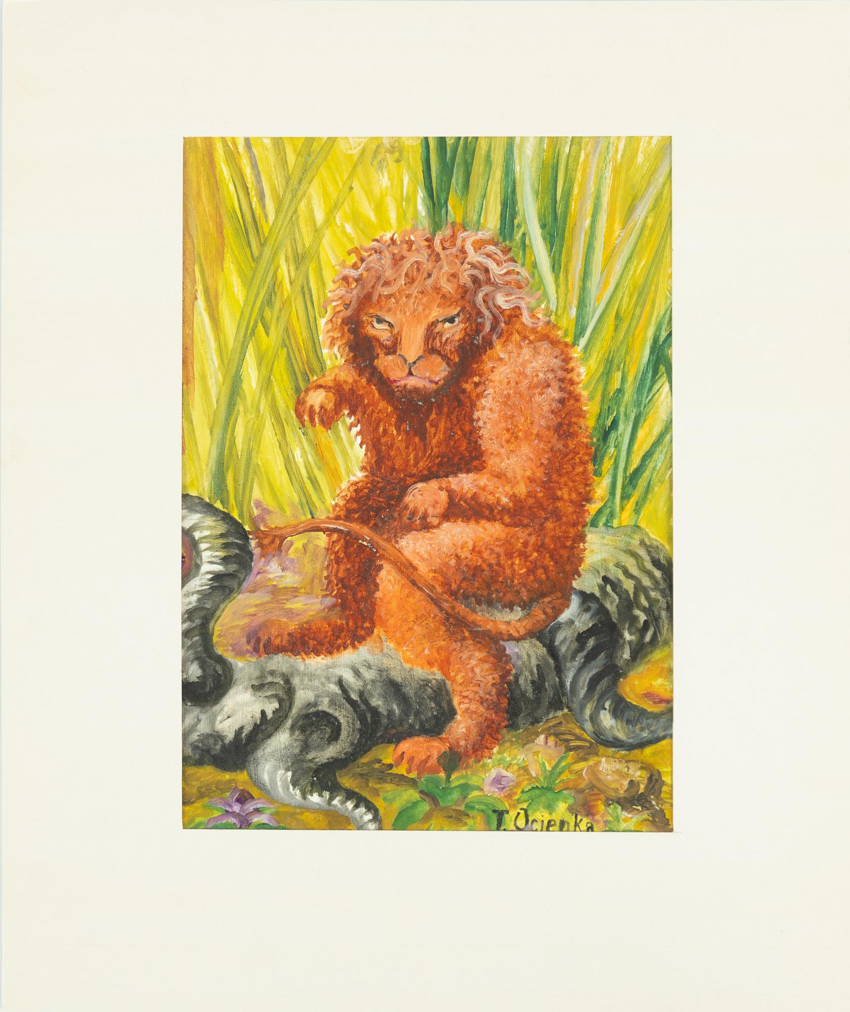 Teofil Ociepka, Lion.