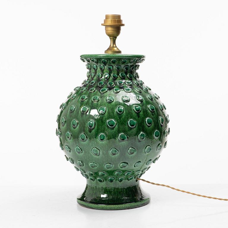 A table lamp, Ceramica ND Dolfi, Italy, contemporary production.