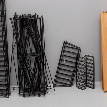 BOKHYLLA, String 3 stycken. 1900-talets mitt.