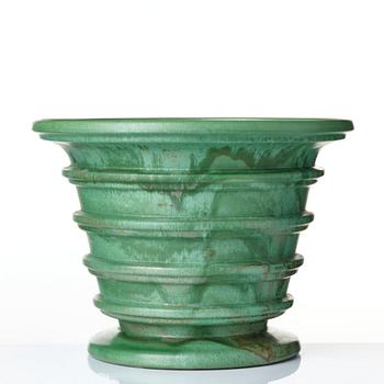 Arthur Percy, a large ceramic garden flower pot, Gefle, Sweden, ca 1930.