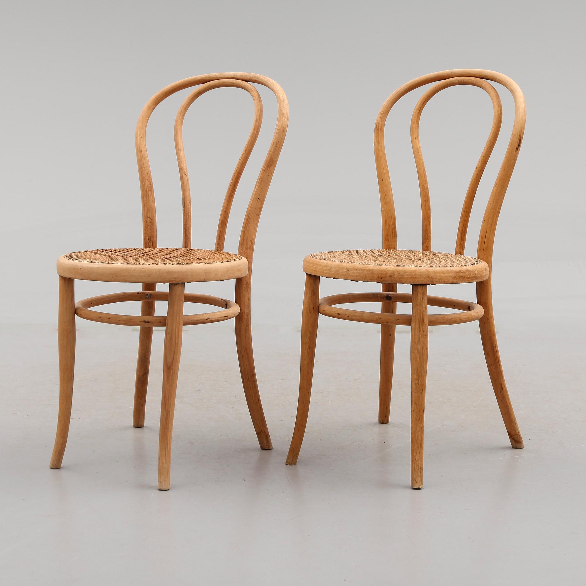 STOLAR, 1 par, Thonet, 1900-talets början.
