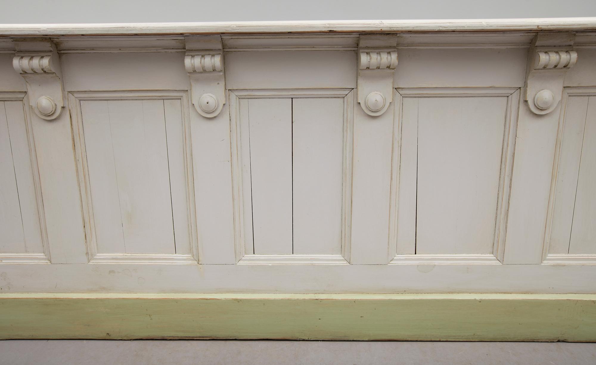 AFFÄRSDISK, sent 1800-tal.