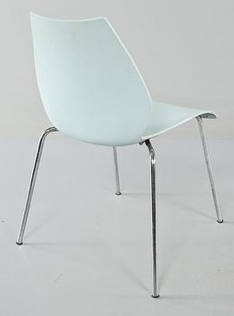 STOLAR, 4 st, "Maui", Vico Magistretti, Kartell, Italien, 1900-talets fjärde kvartal.