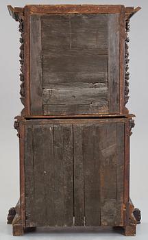 A Renaissance-style cupboard, 1800's, with older parts.