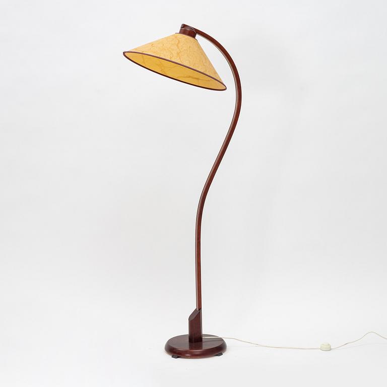 A floor lamp, 1980's/90's.