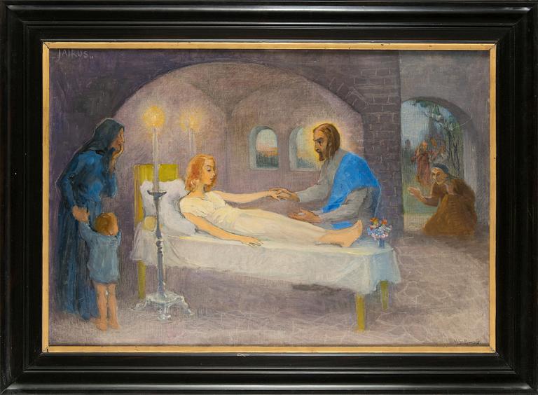 Venny Soldan-Brofeldt, oil on canvas, signed and dated -37.