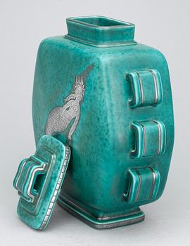 KRUS, stengods, "Argenta", Wilhelm Kåge, 1900-talets 1940-tal.
