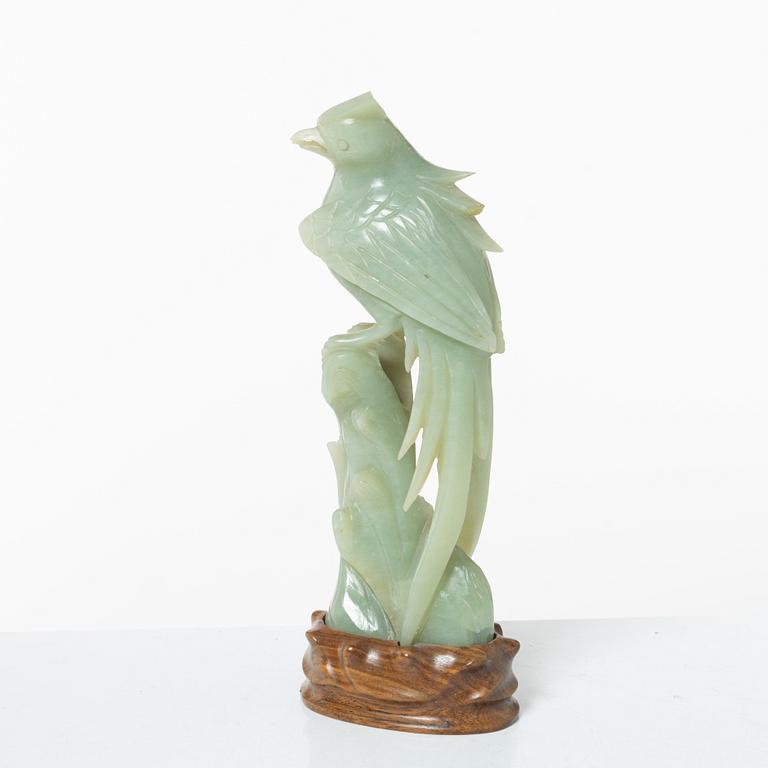 Samling stenfigurer, åtta stycken, Kina, 1900-tal/samtida.