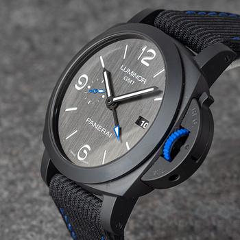 Panerai, Luminor GMT, “Bucherer Blue”, " "one of 288"", ca 2021.