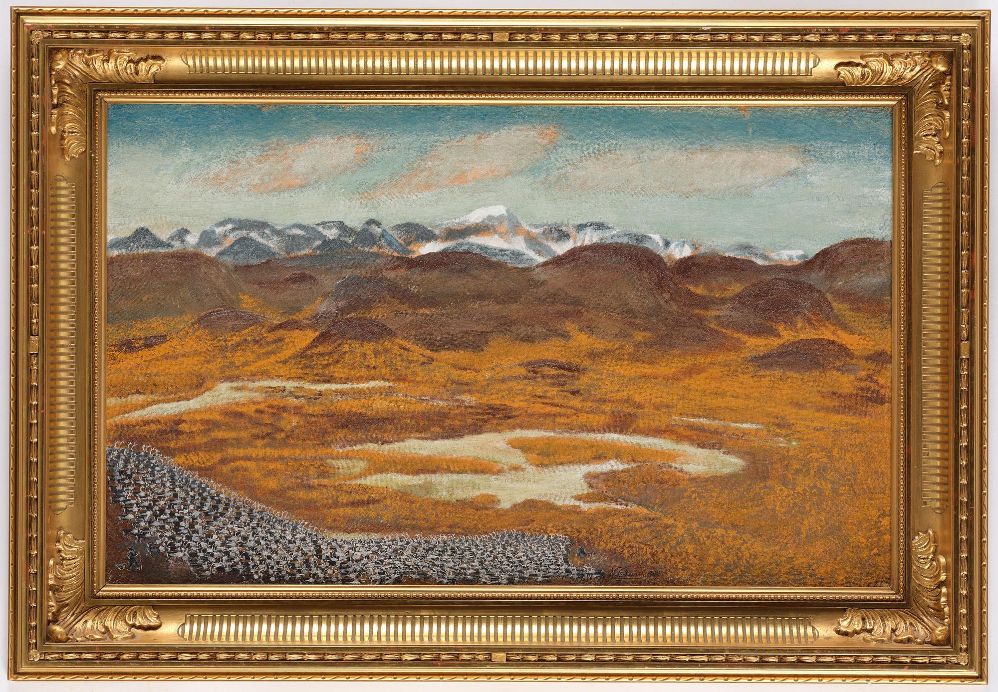 Nils Nilsson Skum, Reindeer herding.