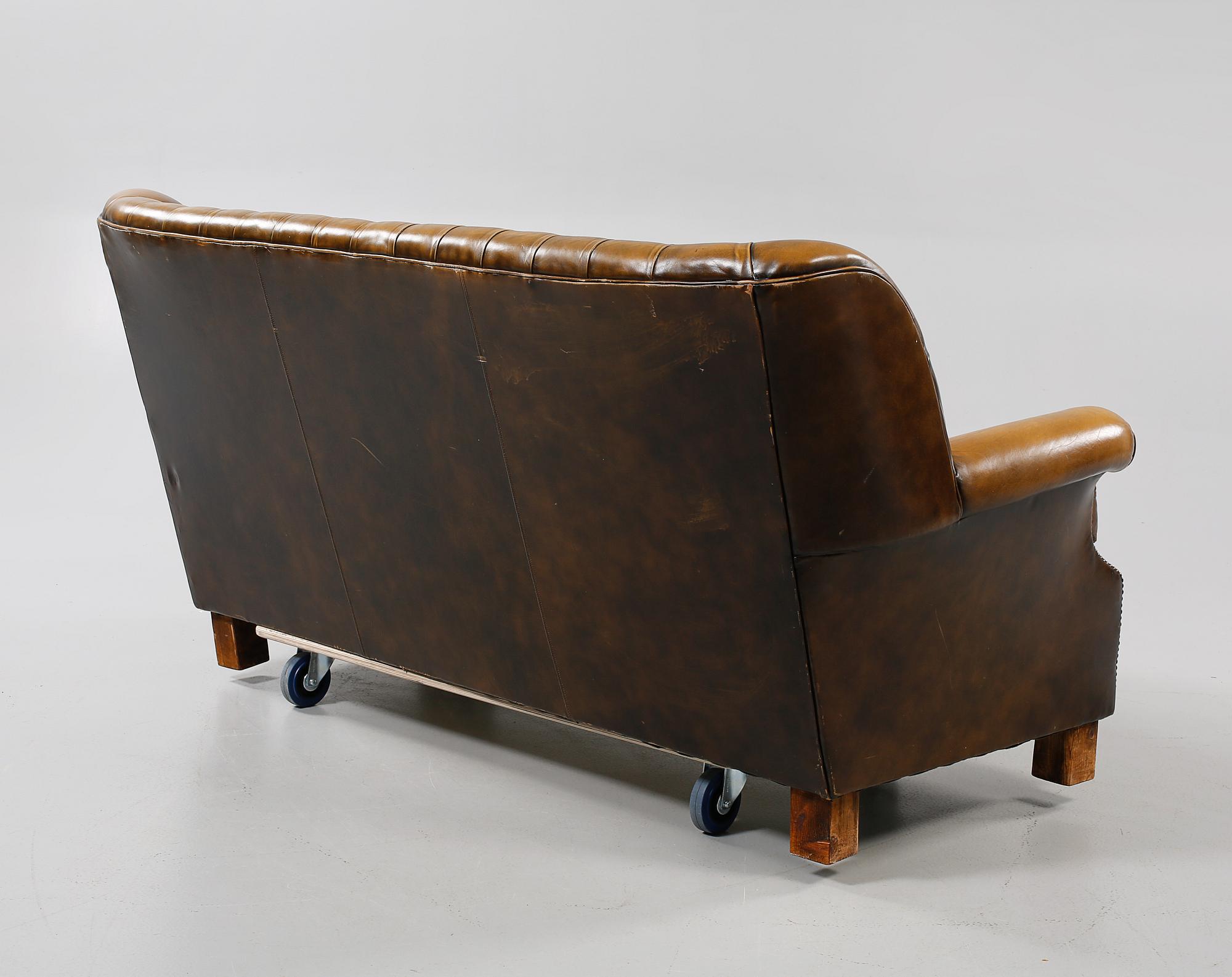 SOFFA, Chesterfieldmodell, 1900-talets andra hälft.