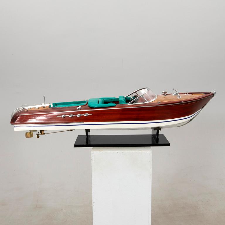 Model boat "Riva Aquarama", later half of the 20th century.