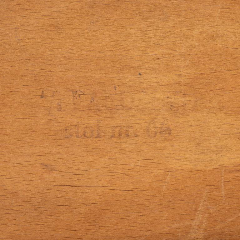 Stolar, 4 st, "Stol nr 66", Faldsled, Danmark, 1900-talets mitt.