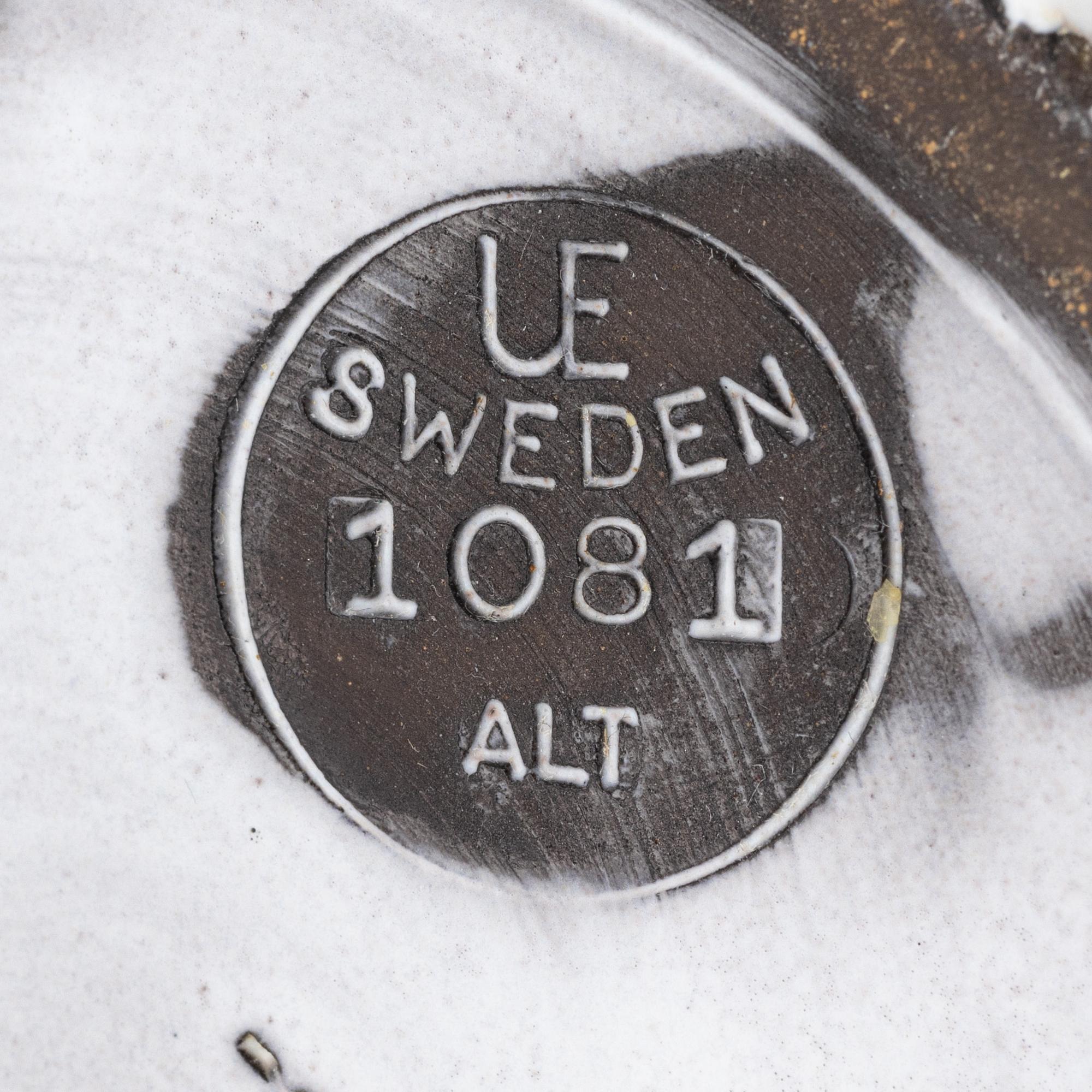 Anna-Lisa Thomson, vas, lergods, "Paprika", Upsala Ekeby.