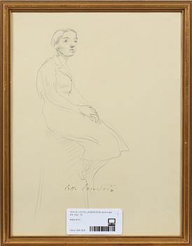 LOTTE LASERSTEIN, teckningar, 4 st. Sign.