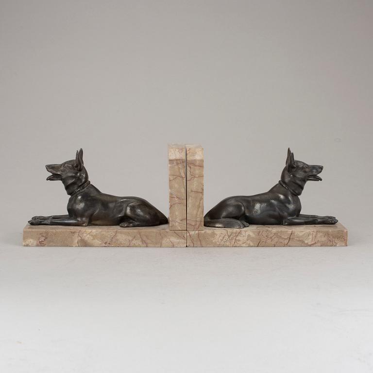 BOKSTÖD, ett par, 1900-tal.