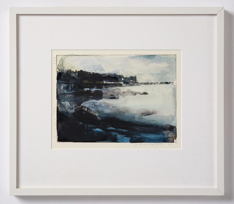 Lars Lerin, Northern Landscape.