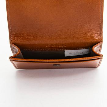 Bottega Veneta, "Settantuno" korthållare och plånbok.