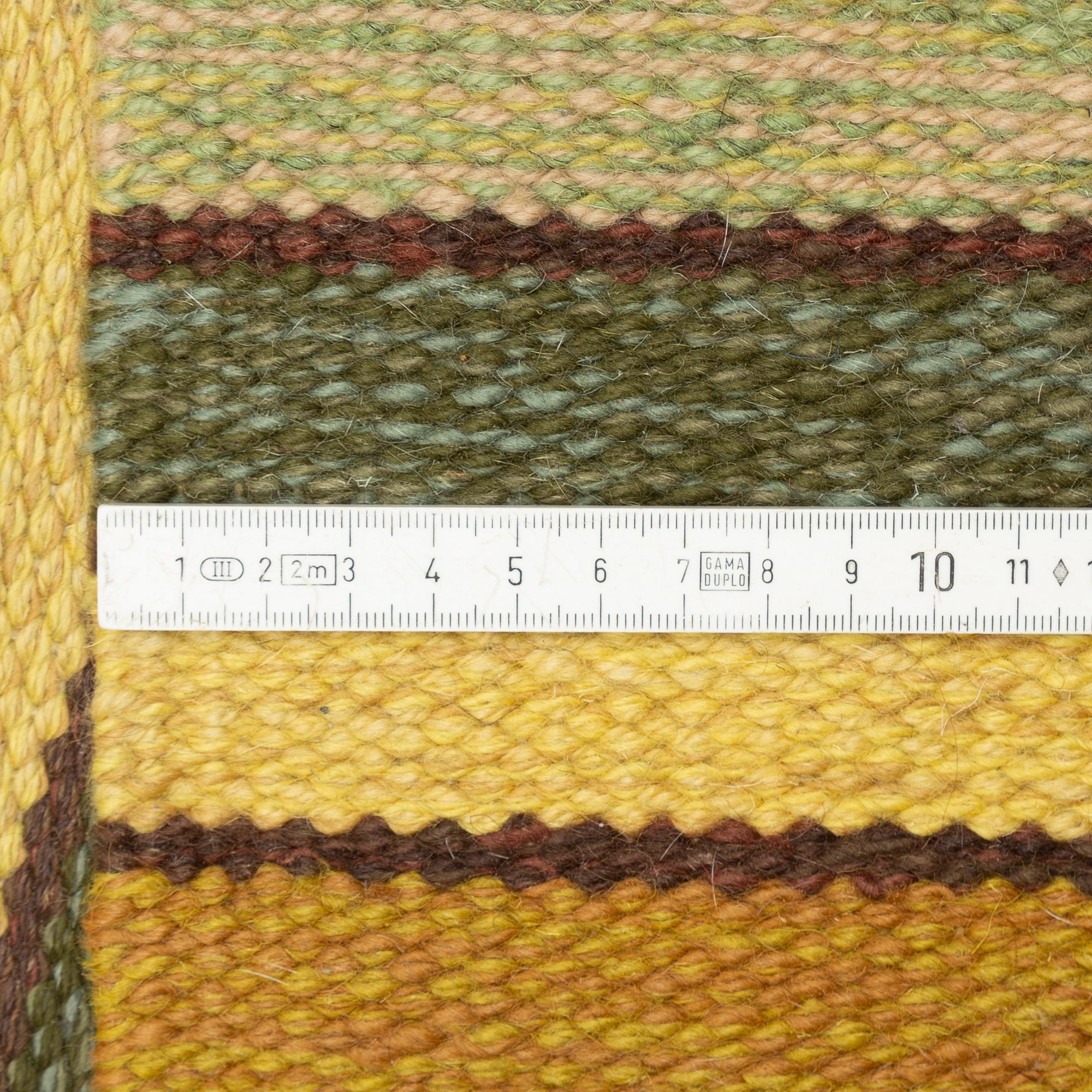 Gallerimatta, rölakan, ca 580 x 90 cm.