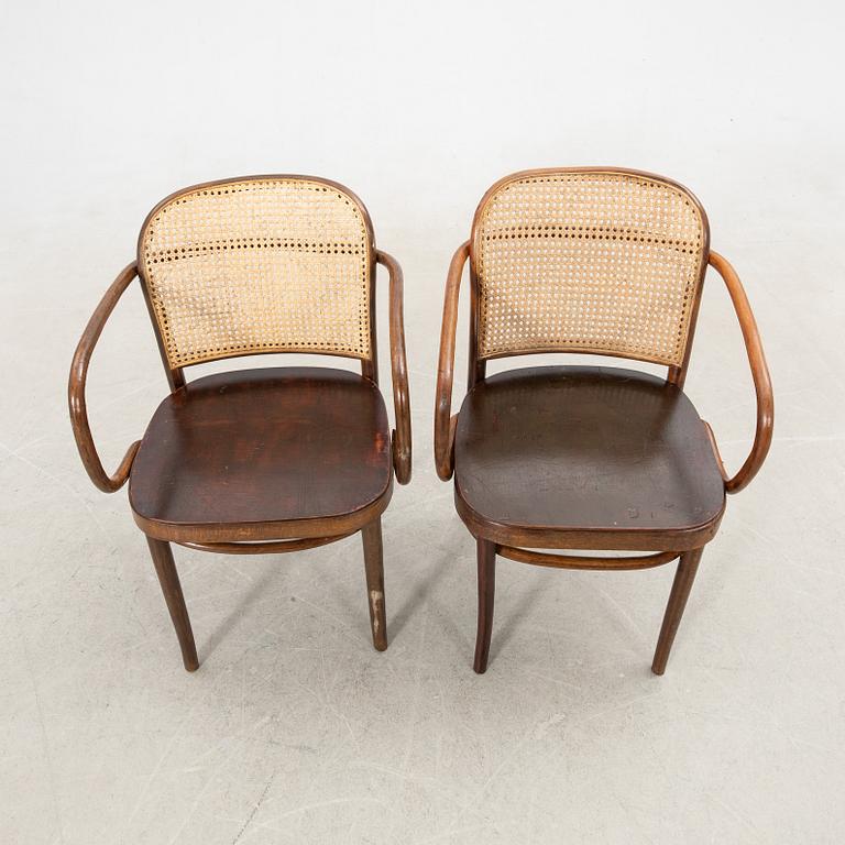 Armchairs a pair from the first half of the 20th century.