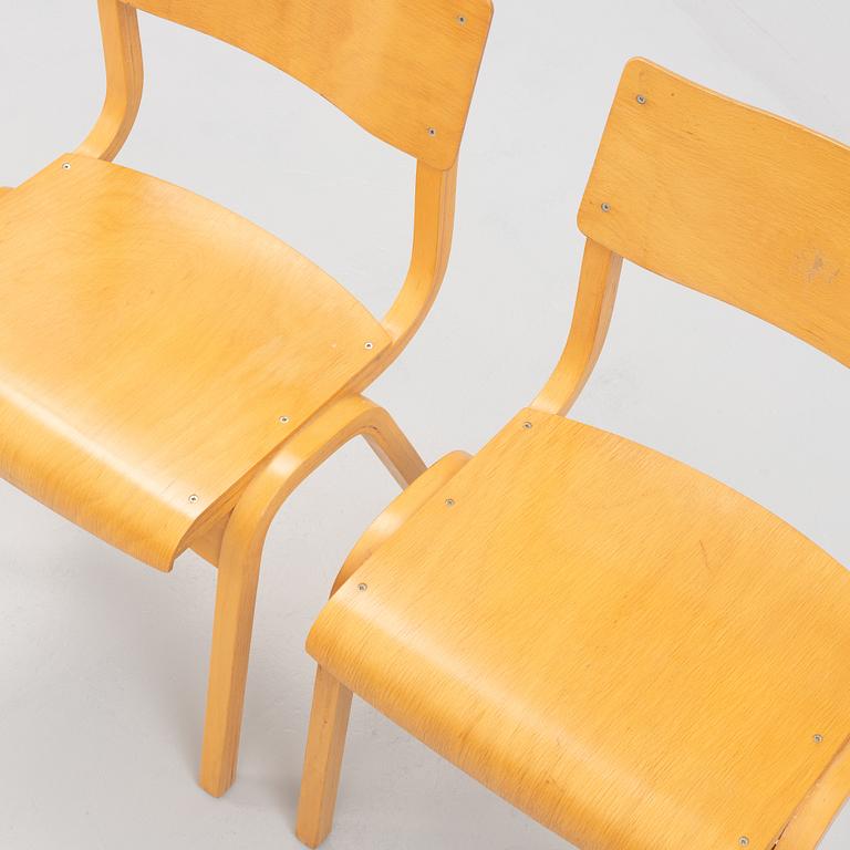 Chairs, 6 pcs, 1960s/70s.