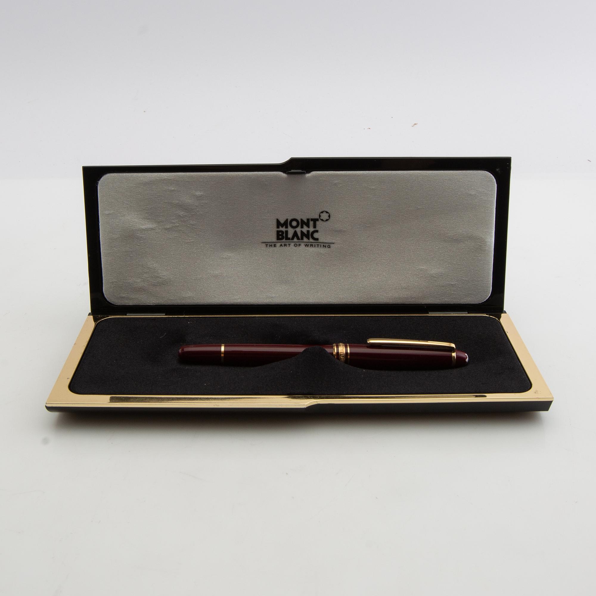 Mont Blanc fountain pen and ballpoint pen "Meisterstück".