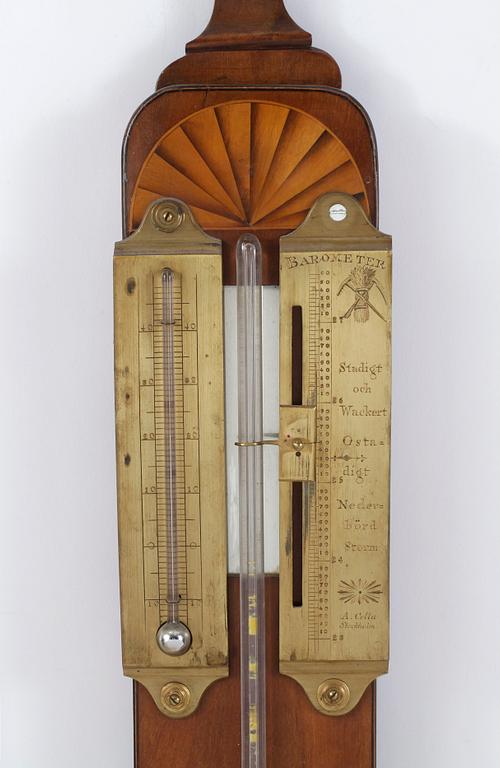 BAROMETER, A Cella, Stockholm, 1800-tal.