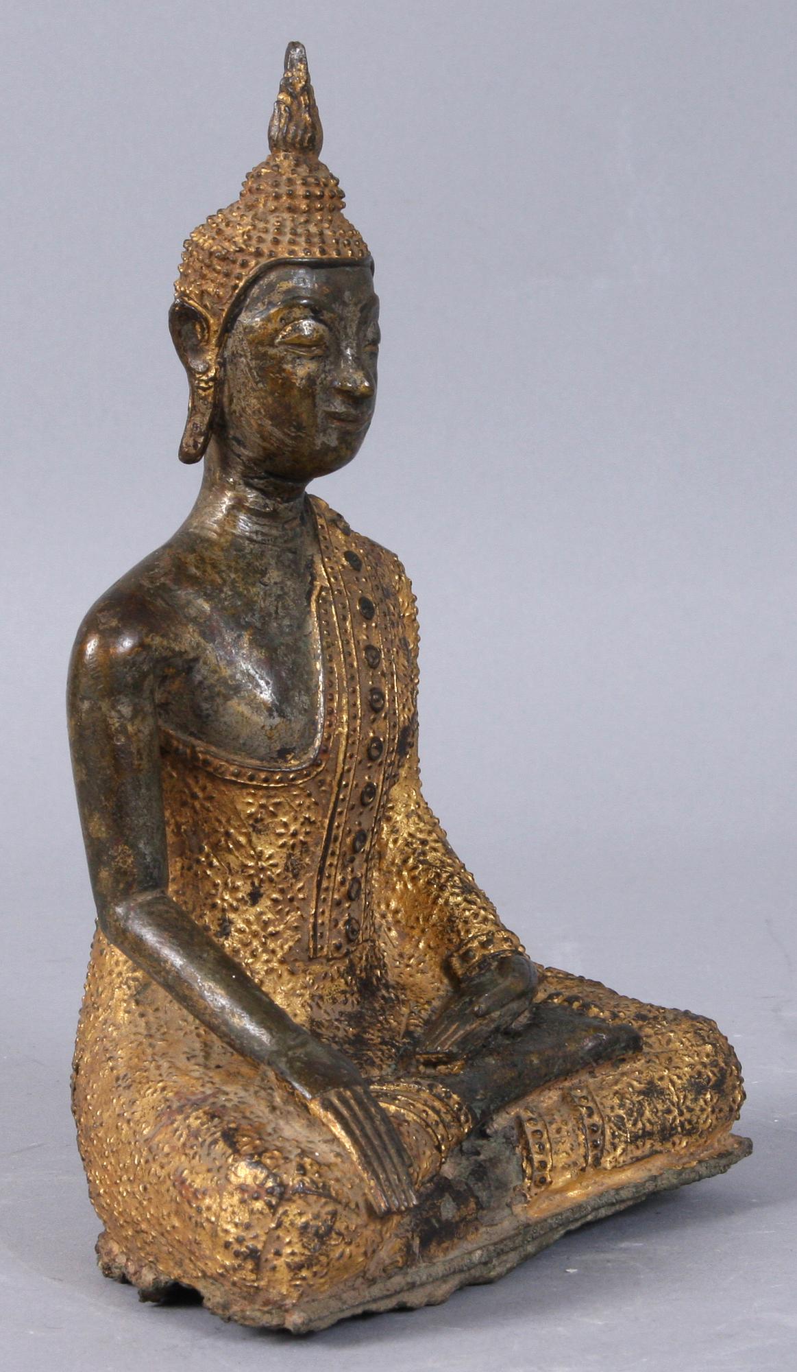 FIGURIN, metall, orientalisk, 1800/1900-tal.